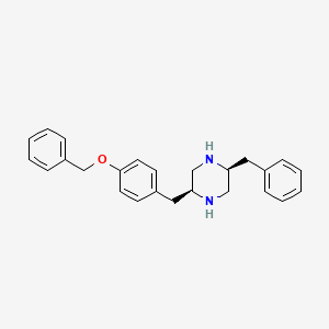 molecular formula C25H28N2O B12406995 Antifungal agent 32 