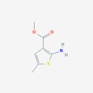 molecular formula C7H9NO2S B124070 Methyl 2-amino-5-methylthiophene-3-carboxylate CAS No. 19369-53-0