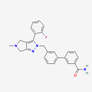 molecular formula C26H23FN4O B12407014 P-CAB agent 1 