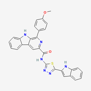 molecular formula C29H20N6O2S B12407053 Topoisomerase II|A-IN-3 