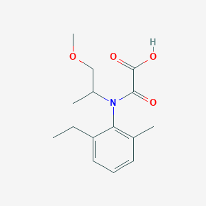molecular formula C15H21NO4 B124071 Metolachlor OA CAS No. 152019-73-3