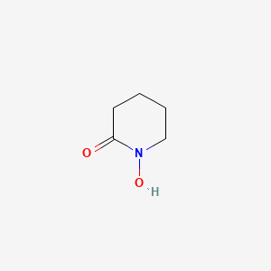 molecular formula C5H9NO2 B1240710 1-hydroxypiperidin-2-one CAS No. 26546-87-2