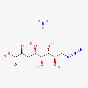 molecular formula C8H16N4O7 B12407148 Kdo Azide 