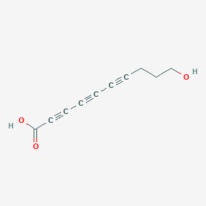 10-hydroxy-8E-Decene-2,4,6-triynoic acid