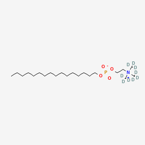 molecular formula C21H46NO4P B12407228 Miltefosine-d9 
