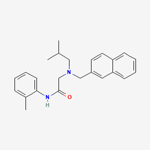 molecular formula C24H28N2O B12407257 BChE-IN-13 
