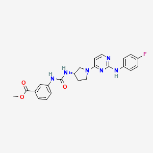 molecular formula C23H23FN6O3 B12407316 Bptf-IN-1 