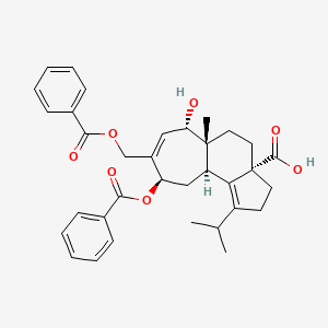 molecular formula C34H38O7 B1240733 Scabronine B 