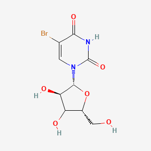 molecular formula C9H11BrN2O6 B12407374 1-|A-D-Arabinofuranosyl-5-bromo-2,4(1H,3H)-pyrimidinedione 