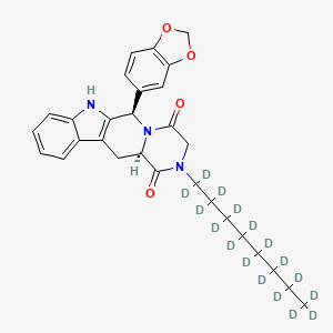 molecular formula C29H33N3O4 B12407396 N-Octylnortadalafil-d17 