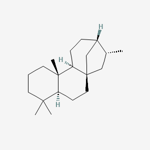 molecular formula C20H34 B1240746 (1S,4S,9S,10S,13S,14R)-5,5,9,14-tetramethyltetracyclo[11.2.1.01,10.04,9]hexadecane 