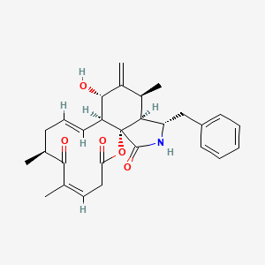 molecular formula C28H33NO5 B12407473 10-Phenyl-[12]-cytochalasins Z16 