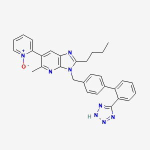 molecular formula C30H28N8O B1240759 Unii-C39RW7KT94 