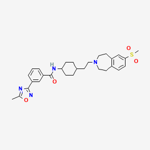 molecular formula C29H36N4O4S B1240764 SB-414796 