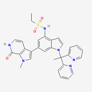 molecular formula C30H28N6O3S B12407648 XP-524 