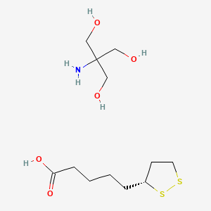 molecular formula C12H25NO5S2 B1240769 Dexlipotam CAS No. 137314-40-0