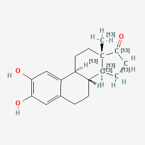 molecular formula C18H22O3 B12407710 2-Hydroxyestrone-13C6 