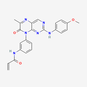 molecular formula C23H20N6O3 B12407720 Egfr-IN-40 