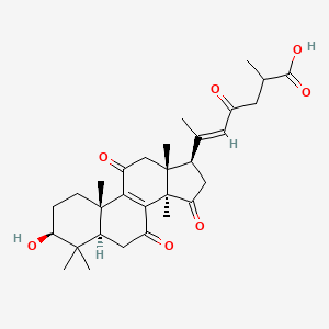 molecular formula C30H40O7 B12407733 Ganoderenic Acid H 