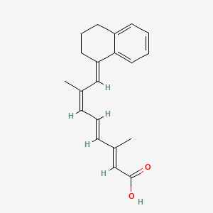molecular formula C20H22O2 B1240775 Retinoid 9CUAB30 CAS No. 205252-57-9
