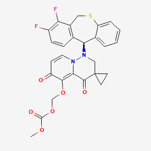 molecular formula C27H22F2N2O6S B12407790 Cap-dependent endonuclease-IN-1 CAS No. 2365473-17-0