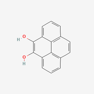 molecular formula C16H10O2 B1240782 4,5-二羟基芘 CAS No. 83500-79-2