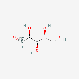 molecular formula C5H10O5 B12407866 L-Ribose-13C 