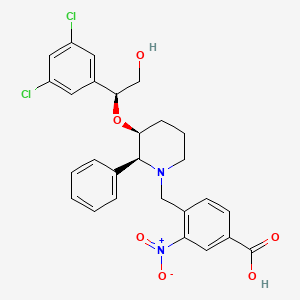molecular formula C27H26Cl2N2O6 B12407980 PKG1|A activator 3 