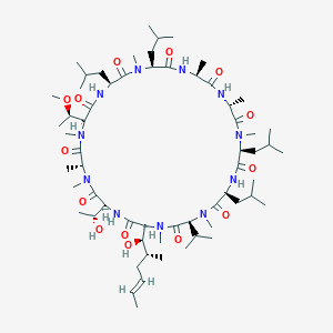 molecular formula C62H111N11O14 B12407982 ASP5286 