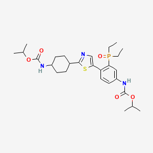 molecular formula C27H40N3O5PS B12407986 Rad51-IN-6 