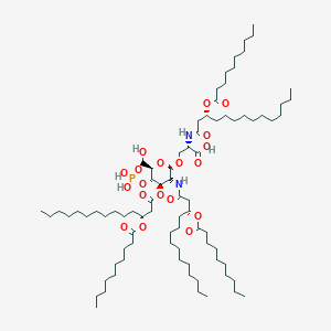 molecular formula C81H151N2O19P B1240802 CRX 527 