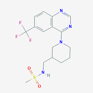 molecular formula C16H19F3N4O2S B12408043 SRI-37330 