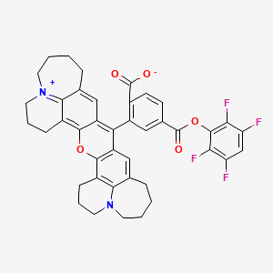 molecular formula C41H34F4N2O5 B12408091 Nct-tfp 