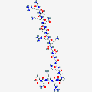 molecular formula C91H167N35O27 B12408318 Histone H3 (1-20) 