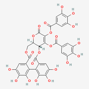molecular formula C34H22O22 B1240844 d-Erythro-hex-2-enonic acid CAS No. 180465-44-5