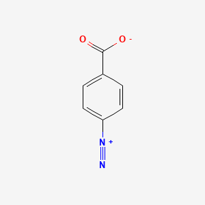 molecular formula C7H4N2O2 B1240845 4-Diazoniobenzoate 