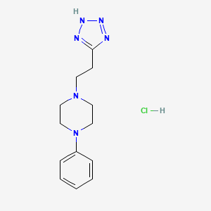 molecular formula C13H19ClN6 B1240847 Zolertine hydrochloride CAS No. 7241-94-3