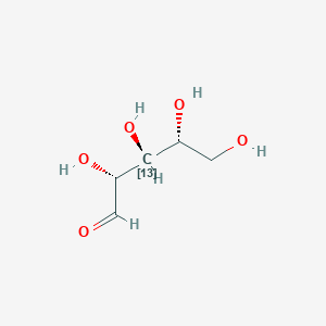 molecular formula C5H10O5 B12408506 d-Ribose-3-13c 