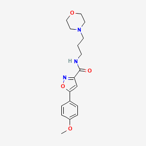 molecular formula C18H23N3O4 B12408539 CFTR corrector 11 