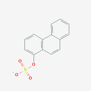 molecular formula C14H9O4S- B1240860 1-Phenanthryl sulfate 