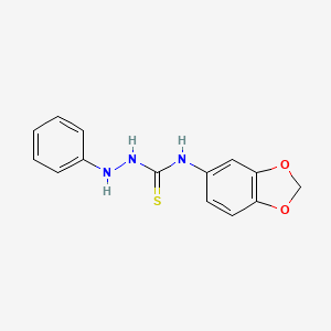 molecular formula C14H13N3O2S B12408634 Egfr-IN-53 
