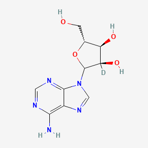 molecular formula C10H13N5O4 B12408770 Adenosine-d1-2 