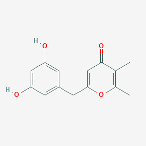 molecular formula C14H14O4 B12408895 Chaetosemin J 