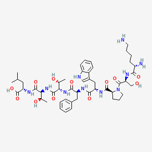 molecular formula C48H70N10O12 B12408968 Kspwfttl 