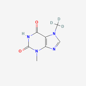 molecular formula C7H8N4O2 B12408997 Theobromine-d3 