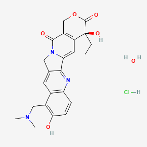 molecular formula C23H26ClN3O6 B12409184 Topotecan hydrochloride hydrate 