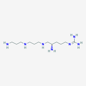 2-[(4S)-4-amino-5-[3-(3-aminopropylamino)propylamino]pentyl]guanidine