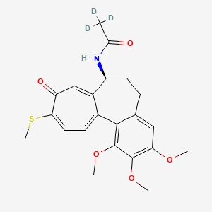 molecular formula C22H25NO5S B12409259 Thiocolchicine-d3 