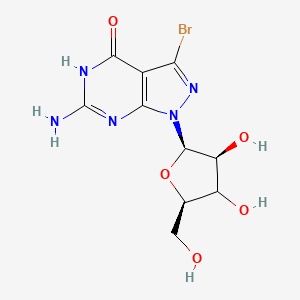 8-Aza-7-bromo-7-deazaguanosine
