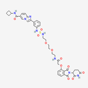 molecular formula C39H42N8O11S B12409305 SR-1114 